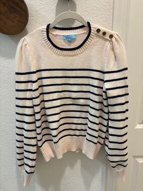Draper James RSVP Nautical Sweater M